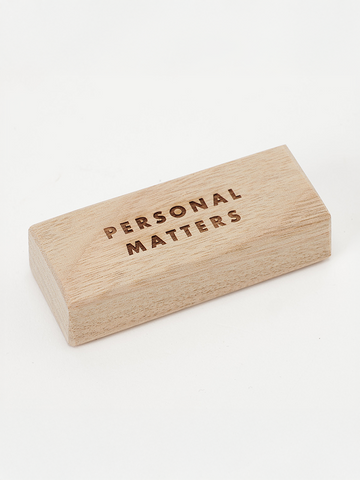 PERSONAL MATTERS Merino Wool Crew Neck Sweater