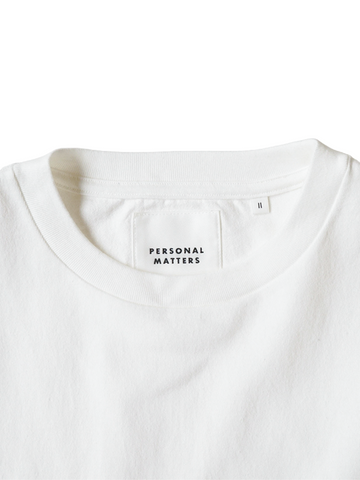 PERSONAL MATTERS Heavyweight Cotton Pullover tee