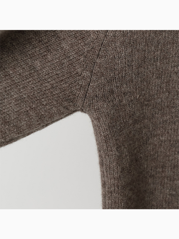 PERSONAL MATTERS Merino Wool Crew Neck Sweater
