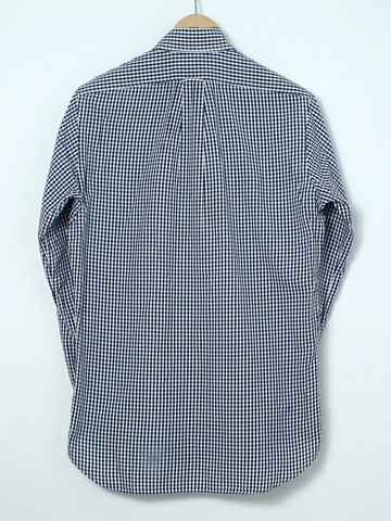 MÍCATA Individualized Shirts Gingham Check BD Shirt