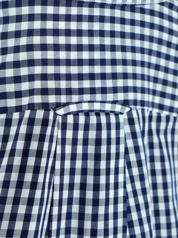 MÍCATA Individualized Shirts Gingham Check BD Shirt