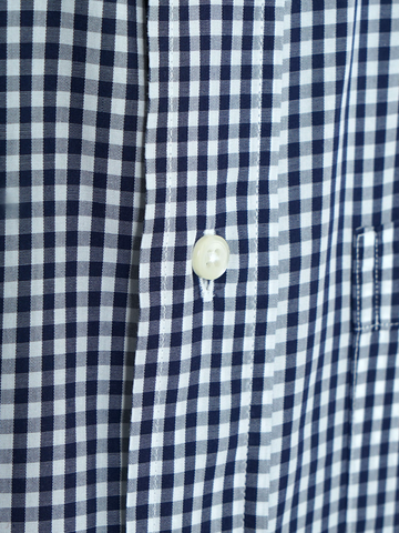 MÍCATA Individualized Shirts Gingham Check BD Shirt