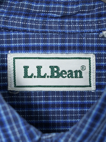 MÍCATA L.L.Bean Cotton Check Work Shirt