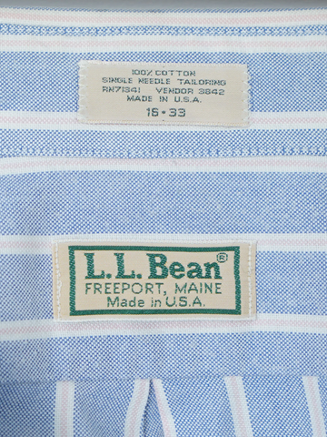 MÍCATA L.L.Bean Cotton Oxfort BD Shirt