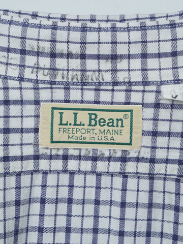 MÍCATA L.L.Bean Cotton Check Shirt