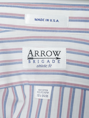 MÍCATA Arrow Brigade Stripe Shirt
