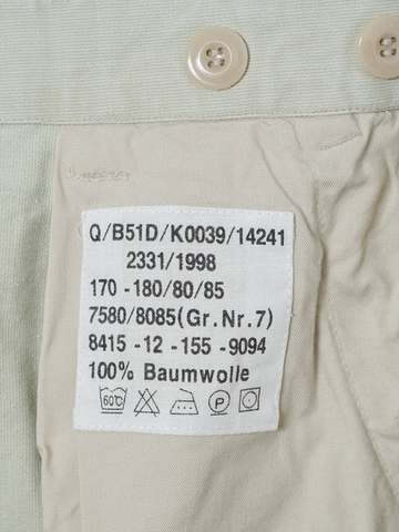 MÍCATA German Military Cargo Trousers