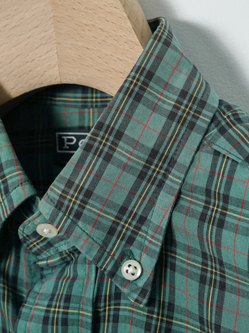 MÍCATA Polo by Ralph Lauren Cotton Check Shirt