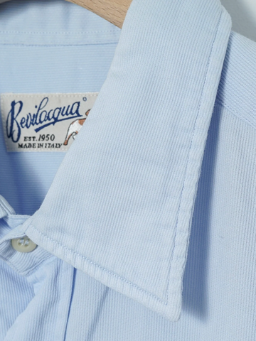 MÍCATA Bevilacqua Cotton Stripe Shirt