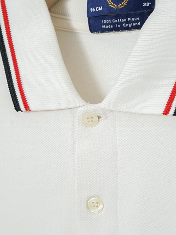 MÍCATA Fred Perry Cotton Pique Polo Shirt