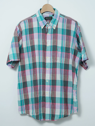 MÍCATA Flying Scotsman Madras Check BD Shirt