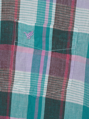 MÍCATA Flying Scotsman Madras Check BD Shirt
