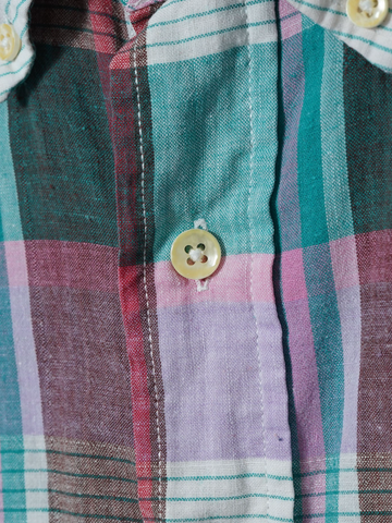MÍCATA Flying Scotsman Madras Check BD Shirt