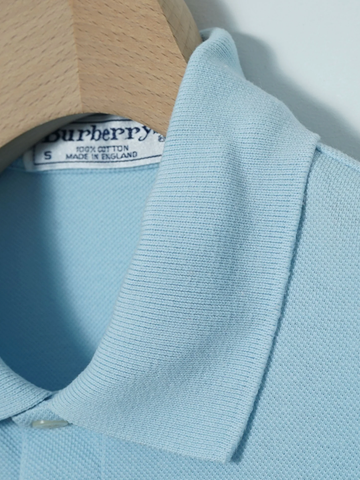MÍCATA Burberrys Crest Embroidered Polo Shirt