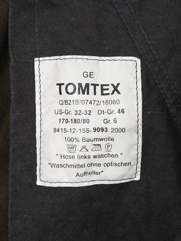 MÍCATA Tomtex German Military Cargo Pants