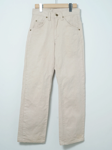 MÍCATA Lee Riders 5 Pocket Ecru Denim Pants