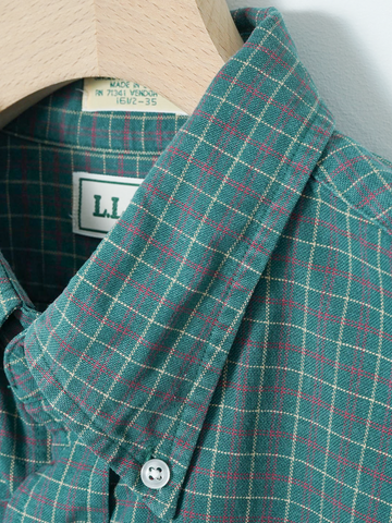 MÍCATA L.L.Bean Cotton Check BD Shirt