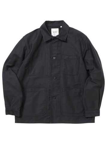 PERSONAL MATTERS COTTON MOLESKIN CHORE JACKET