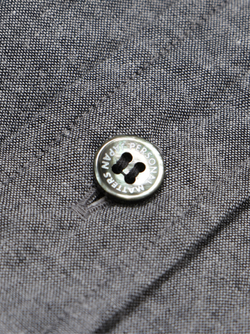 PERSONAL MATTERS Cotton Chambray Shirt