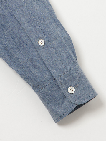 PERSONAL MATTERS Cotton Chambray Shirt