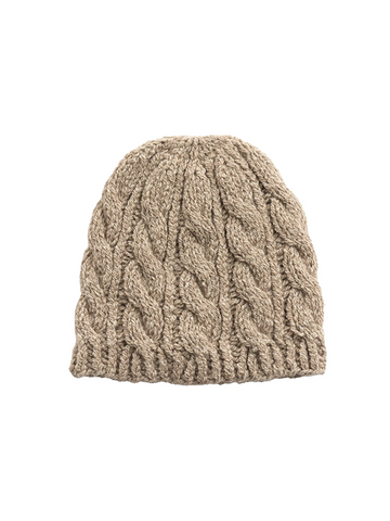 yourwear Cashmere Cable Knit Cap