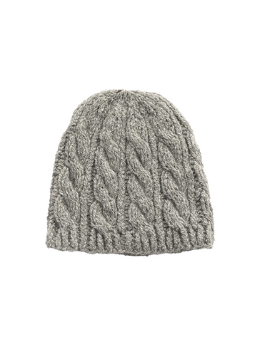 yourwear Cashmere Cable Knit Cap
