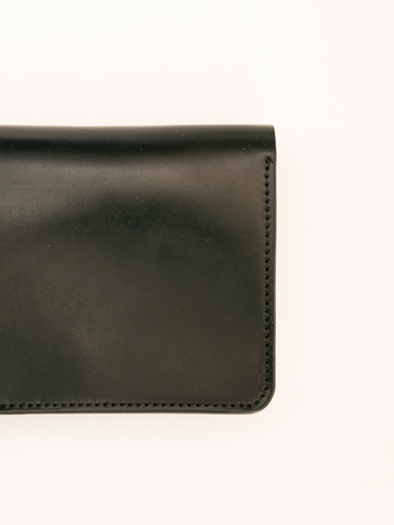 forme Post Wallet (Cordovan Black×DOUBLE Brown)