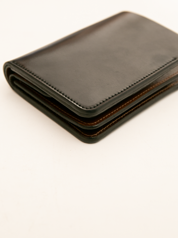 forme Post Wallet (Cordovan Black×DOUBLE Brown)