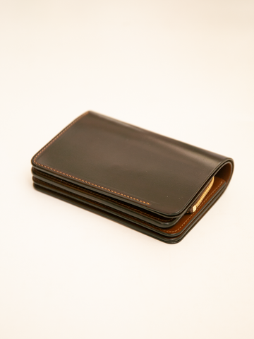 forme Short Wallet (Cordovan Burgundy)