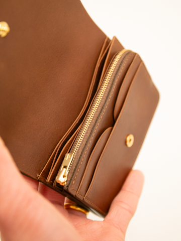 forme Short Wallet (Cordovan Burgundy)