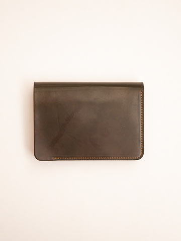forme Short Wallet (Cordovan Dark cognac)