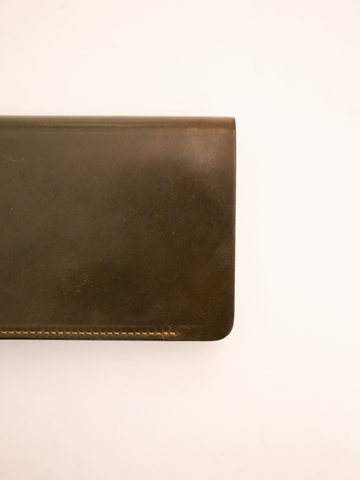 forme Short Wallet (Cordovan Dark cognac)