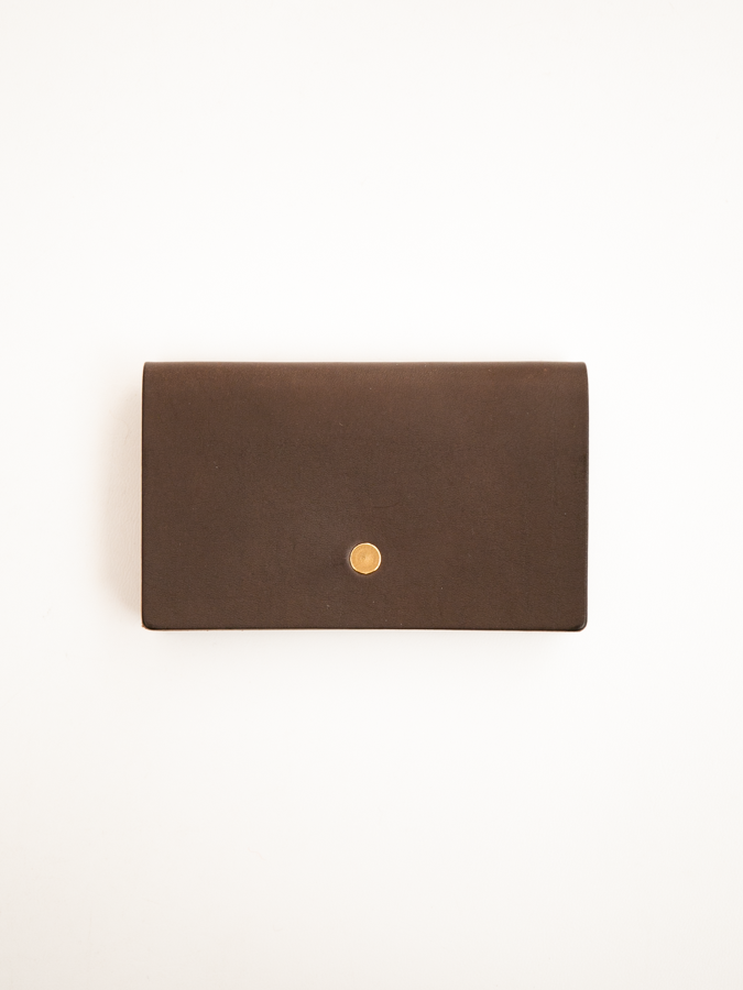 forme Card case (Liscio Dark Brown)