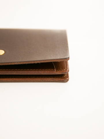 forme Card case (Liscio Dark Brown)