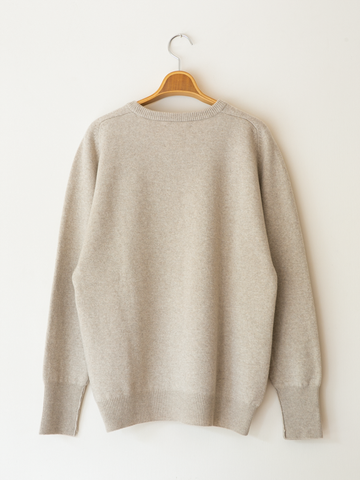 PERSONAL MATTERS Merino Wool Crew Neck Sweater