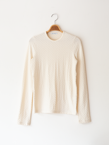 THE HINOKI Organic Cotton Checker T-Shirt