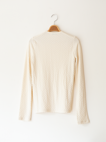 THE HINOKI Organic Cotton Checker T-Shirt