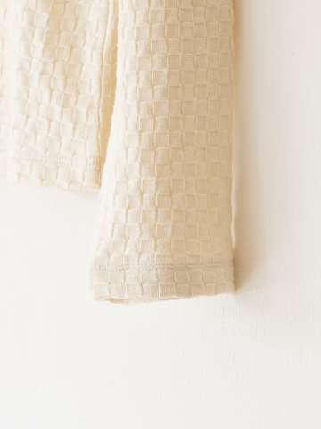 THE HINOKI Organic Cotton Checker T-Shirt