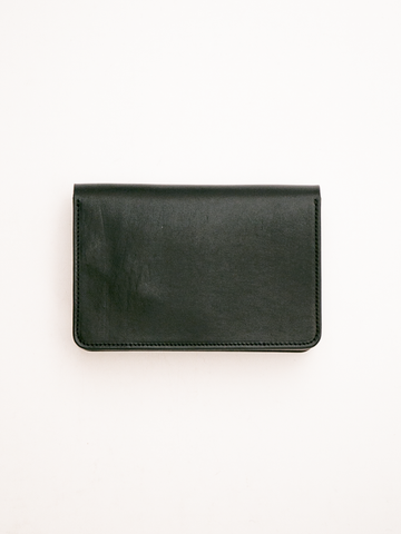 forme Hand Wallet (Liscio Black×DOUBLE)