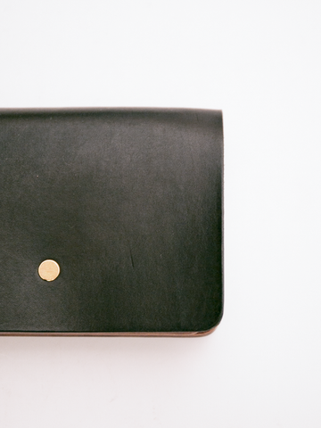 forme Hand Wallet (Liscio Black×DOUBLE)