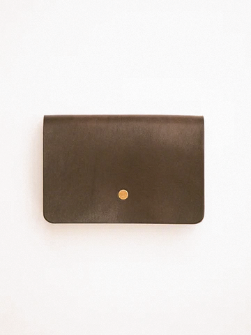 forme Hand Wallet (Liscio D.Brown×DOUBLE) – RECTOHALL