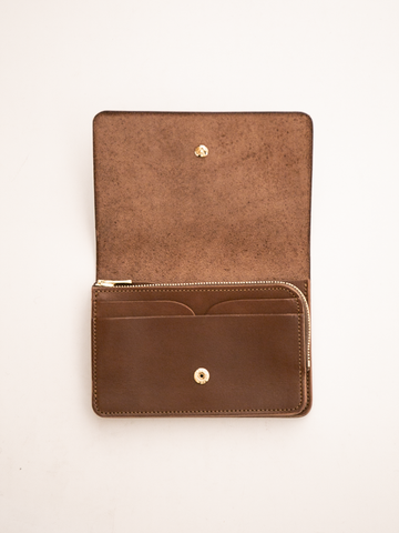 forme Hand Wallet (Liscio D.Brown×DOUBLE)