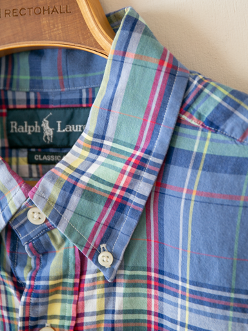 MÍCATA Ralph Lauren Cotton Check Shirt