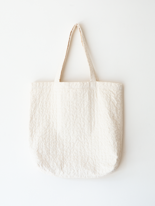 THE HINOKI Organic Cotton Quilting Tote Bag