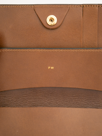 forme Post Wallet (Serpentine×DOUBLE Brown)