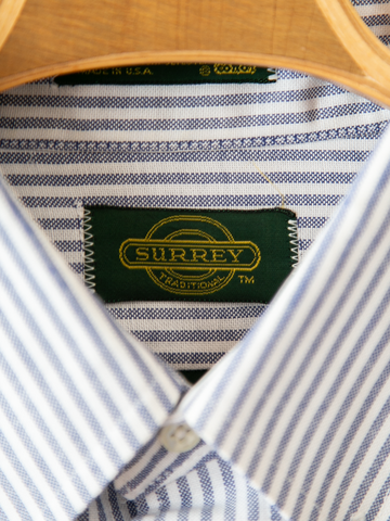 MÍCATA Surrey Cotton Stripe Shirt