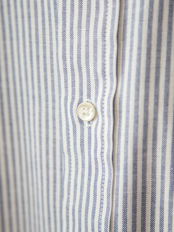 MÍCATA Surrey Cotton Stripe Shirt