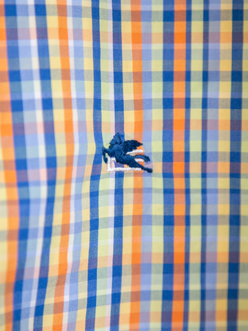 MÍCATA ETRO Milano Madras Check BD Shirt