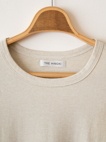 THE HINOKI Wild Cotton Half Sleeve T