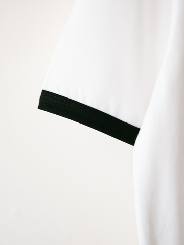 THE HINOKI Cotton Half Sleeve Ringer T
